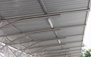 installing Pentre Isaf metal roofing